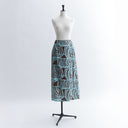 Geometric print skirt