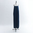 Denim salopette pants