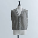 Glitter knit vest