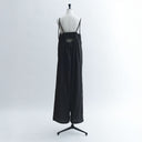 Denim salopette pants