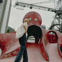 Barrel silhouette blouse