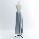 Satin narrow skirt