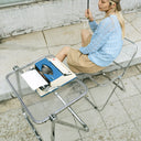 Openwork knit cardigan