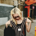 Jacquard knitting bag