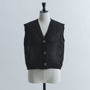 Glitter knit vest