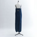 Denim salopette pants