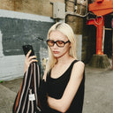 Jacquard knitting bag