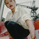 Barrel silhouette blouse