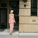 Geometric print camisole