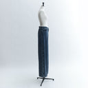 Wide straight denim pants