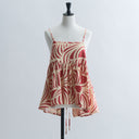 Geometric print camisole