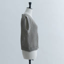 Glitter knit vest