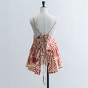 Geometric print camisole