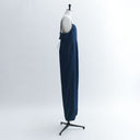 Denim salopette pants