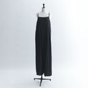 Denim salopette pants